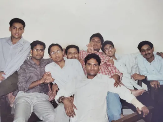 With buddies in our IIFM days