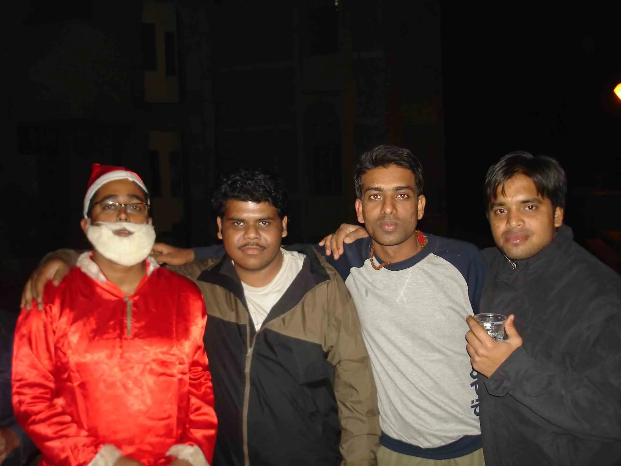 Tarique as Santa!