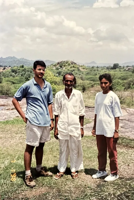 Field work in Banaskanta, Gujarat to document biodiversity/traditional knowledge during my IIMA, SRISHTI, Honey Bee Network days.