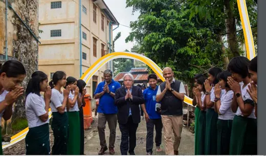 Field visit in Rakhine, Myanmar after Cyclone Mocha, 2023