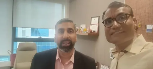 With Nitin Bagla(my IIFM classmate)