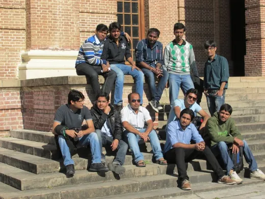 With my batchmates in field trip At FRI - the makkah and madinah of forestry education