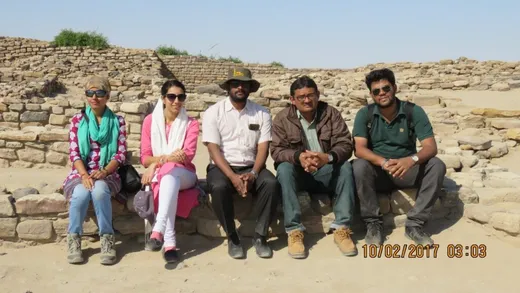 Sweta on her visit to Kachchh with team for project conceptualization