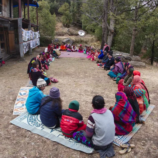 2015 : My home (office) was also a place for meetings and training. One such event in progress