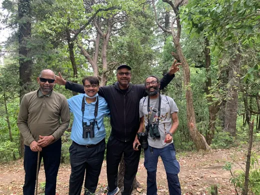With Manish Verma, Manish Shanker and Ram Narayan