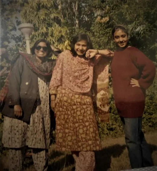 Fieldwork with Swati and Sunita