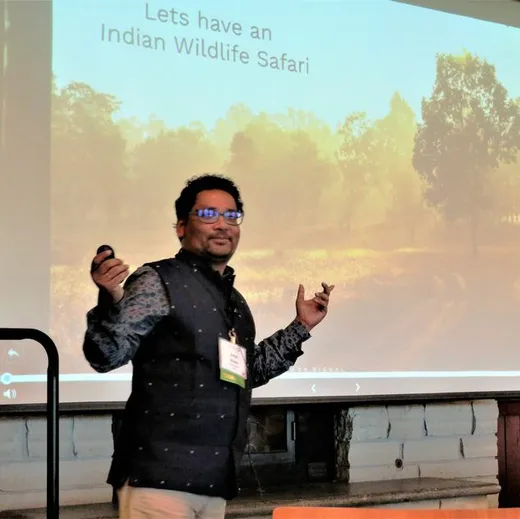 Ashok’s Photo gallery exhibition and a talk on wildlife at Arlington, USA, 2019