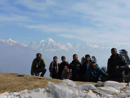 February 2023, Great Backyard Bird Count with India’s Nature Team of trainees and instructors on Khalia (3400 m asl)
