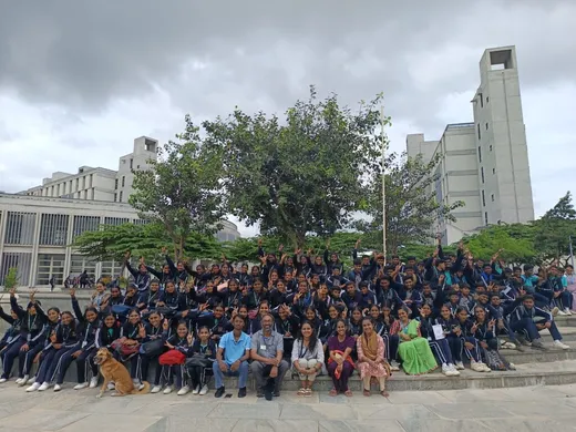 November 2024, At the Mountains of Life Festival in Azim Premji University, Bengaluru as a resource person for hand on workshops – “Nature is Everywhere”