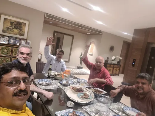 With Pradeep, Manish, Jayesh & Anish from our Batch