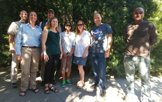 My colleagues at NASA JPL during my farewell in Nov2016