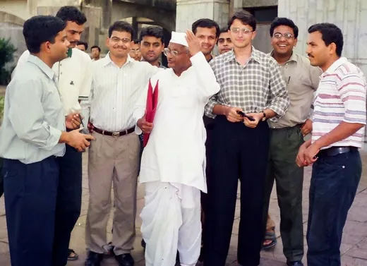 Anna Hazare long before IAC & Kejriwal