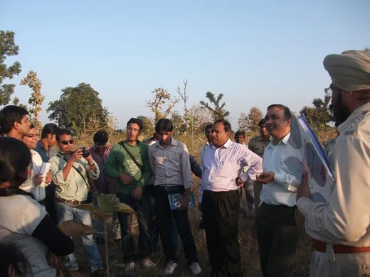 Field visit with Prof. A. K. Khare Sir-IFS