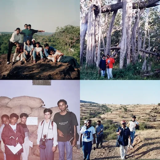 A few photos from the field trips in 2000 and 2001