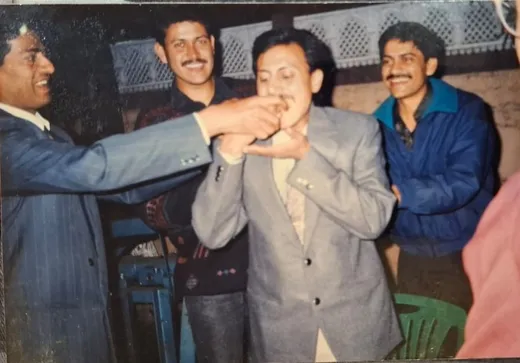 Birthday celebration - Khan, BG and Hasnain