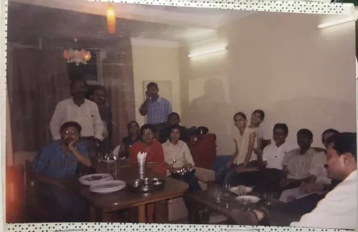 Dinner at coffee house