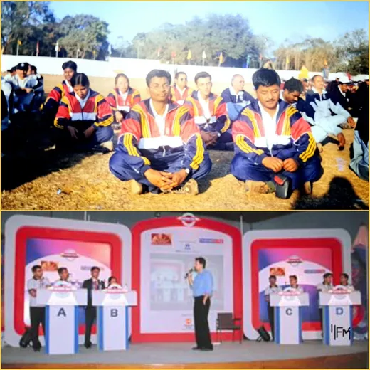 Forest sports meet and BT acumen quiz in IIFM days