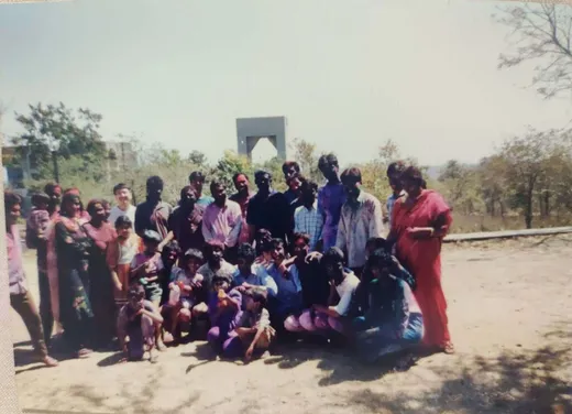 Holi at IIFM- can barely recognize myself
