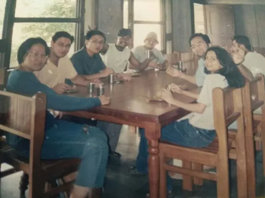 Friends who dine together stay together- G-8 at IIFM Mess