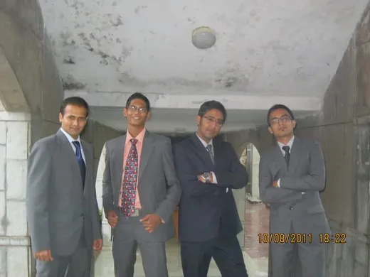 Pre-placement photoshoot with Swayam, Darshan & Rohit