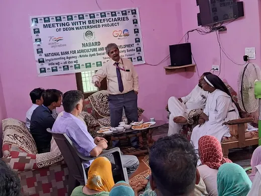 Meeting in Samba district J & K
