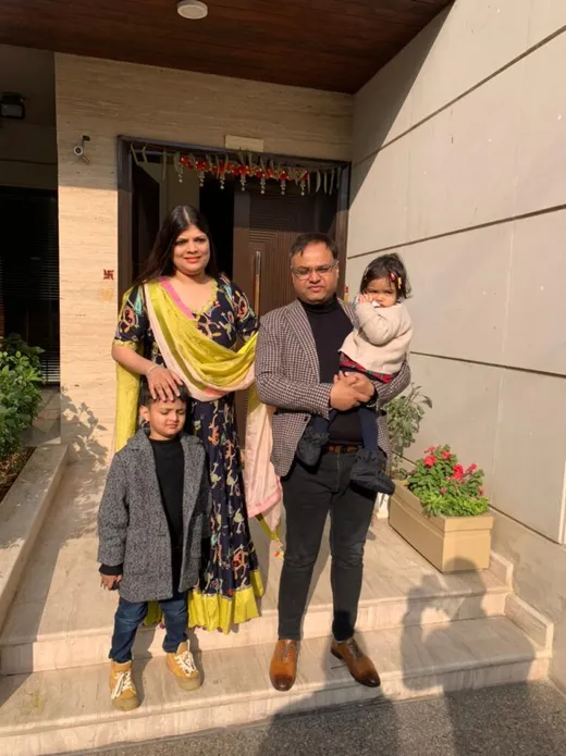 Our Family- Megha, Mahimn & Varenya