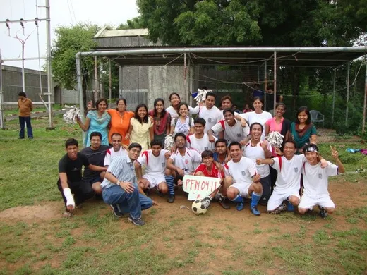 PFM 2011 during the Independence Cup. Our class did the rare double of defeating both the senior and junior batch in the Independence Cup.