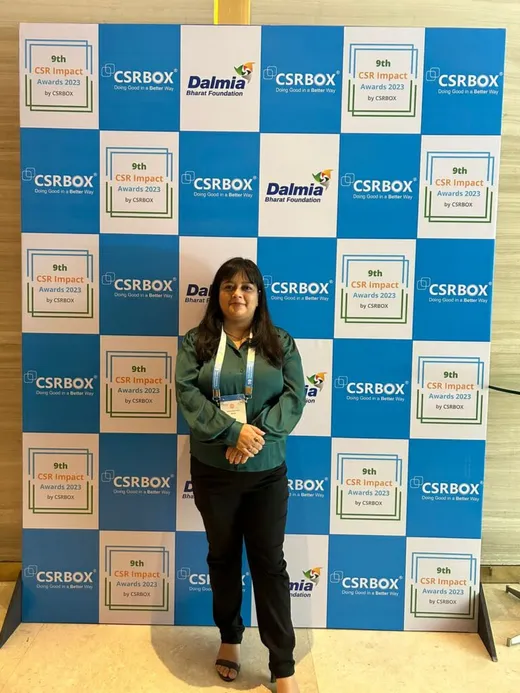 At India CSR Summit by NGOBOX
