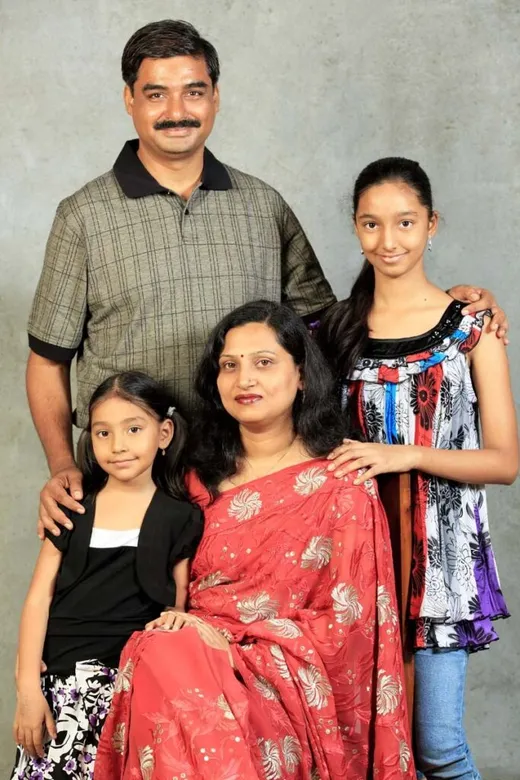 With Family
