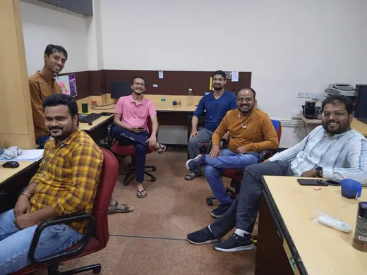 In my lab at CTARA, IIT Bombay