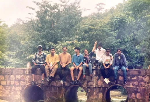 The first and unofficial field visit led by some of the seniors to someplace close to IIFM