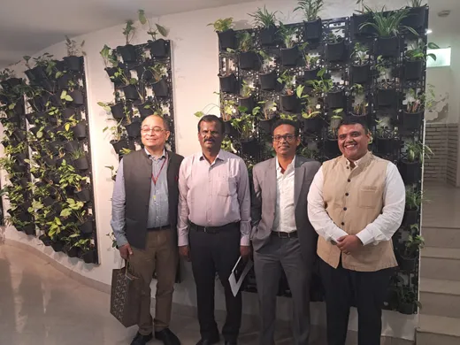 With IIFM'ites: our AA President Sandeep(PFM 91),Our Director Dr. K Ravichandran(PFM 94) & Swapan(PFM 2006)