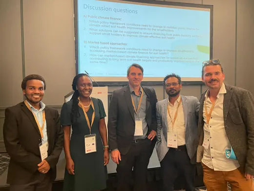 Guest speaker at the Partners for change event in Germany