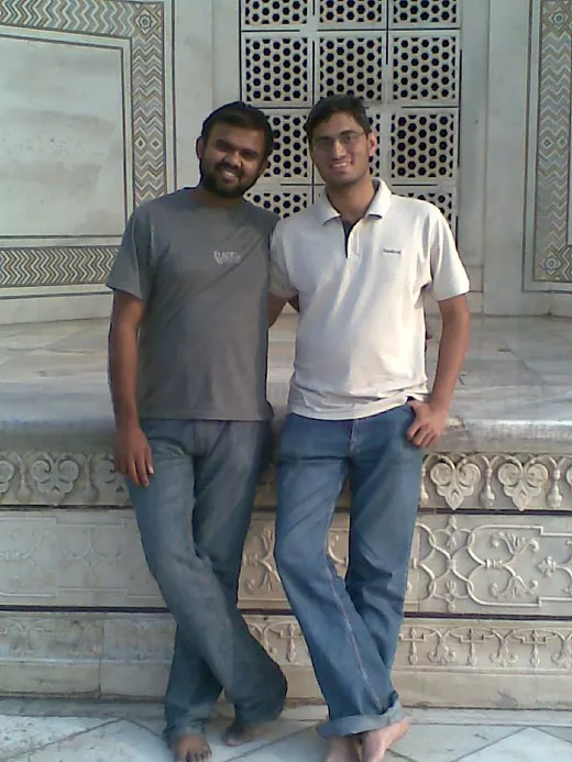 With Kapil Bhalerao