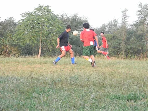 In action