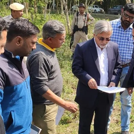 Joint visit to plantation site with PCCF & HoFF Assam in