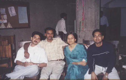 Nimisha in Saree suggests this is during placements