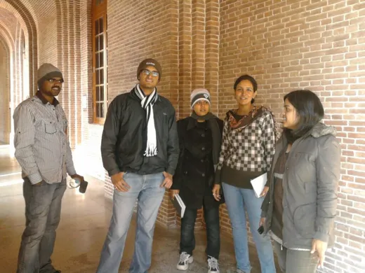 With Kapil, Prajakta, Shradha & Vandana in Field Trip