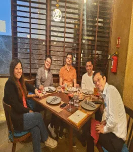 Recent dinner in Nov 25 with some office colleagues