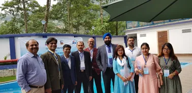With the JICA Impact Study team at Gangtok, Sikkim, 2018