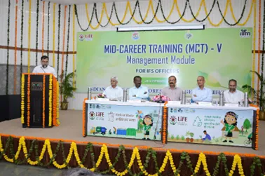 Anchoring as Course Director, MCT-V for Senior IFS Officers at IIFM, 2024