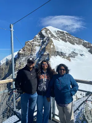 Vacationing with family
