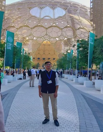 First time at COP, this is COP28 in Dubai