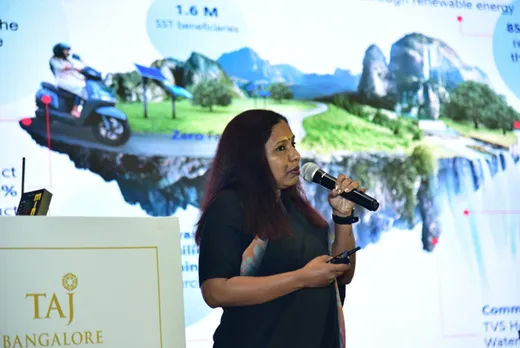 Shirin Presenting her work at Biodiversity Meet, Bangalore