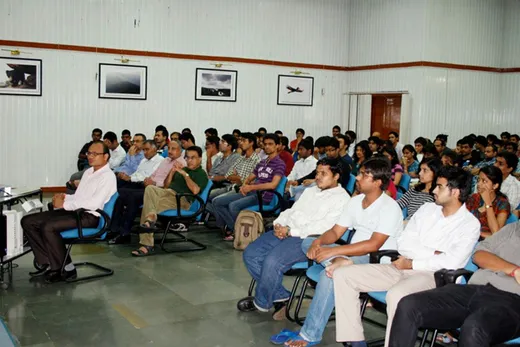 The iconic 119 (now Samagam), from some event soon after we joined IIFM in 2012. There are many of our respected faculty members here, many from my batch, and Satyendra bhai from PFM 13.