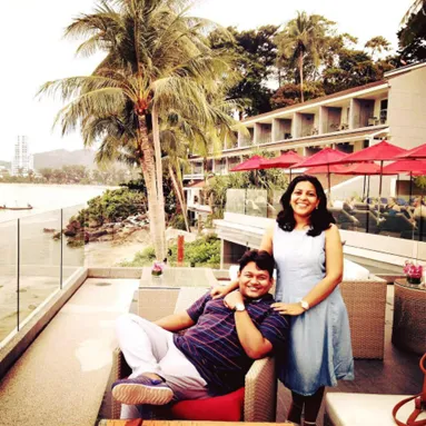 Me and Ruchika on one of our trips