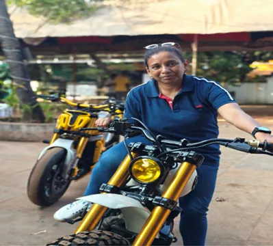 Shirin at ‘Bikes of Tomorrow Event’