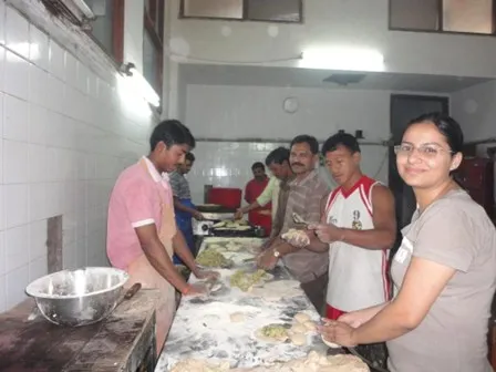 Sometime in 2012 when we prepared aloo ke paranthe for dinner in the hostel mess