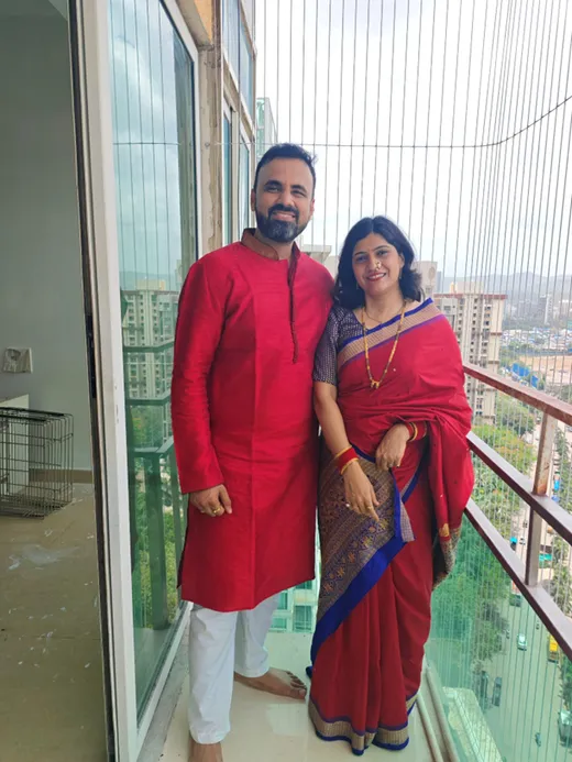 With my better half