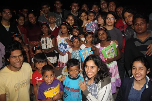 An evening with Archana ma’am and kids at Aranyawas at Bhopal during IIFM days